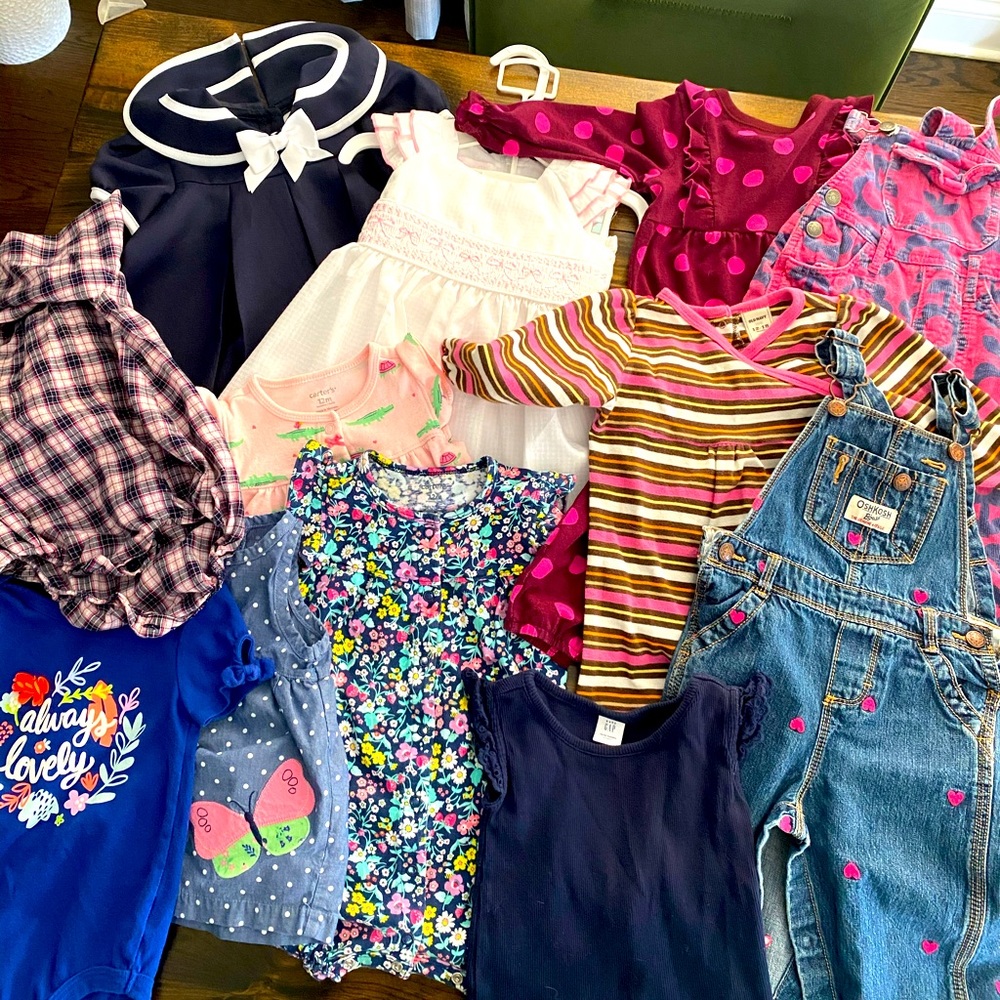 12-18 mth baby bundle w/ Easter dresses!!